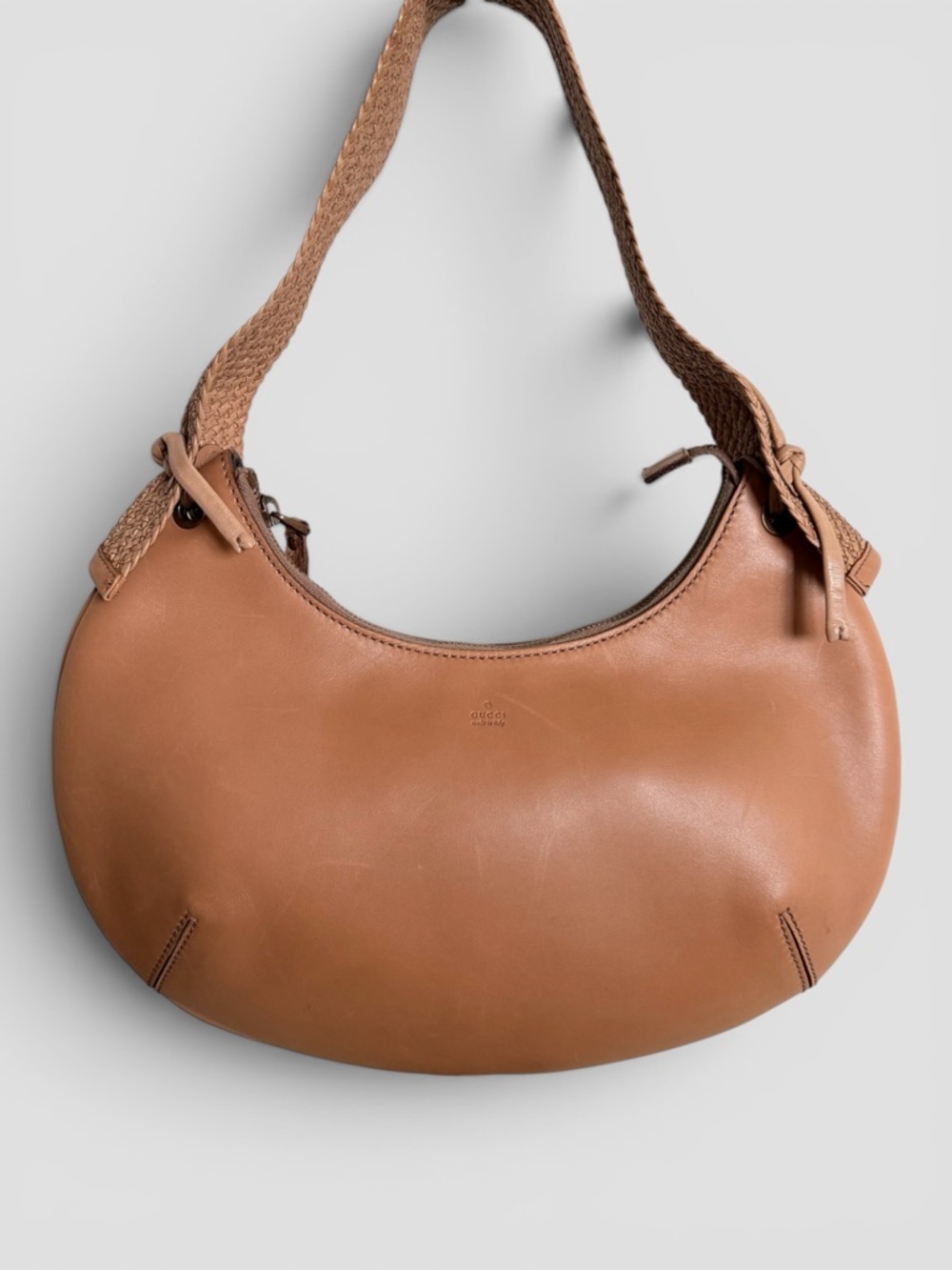 Gucci Leather Hobo Bag